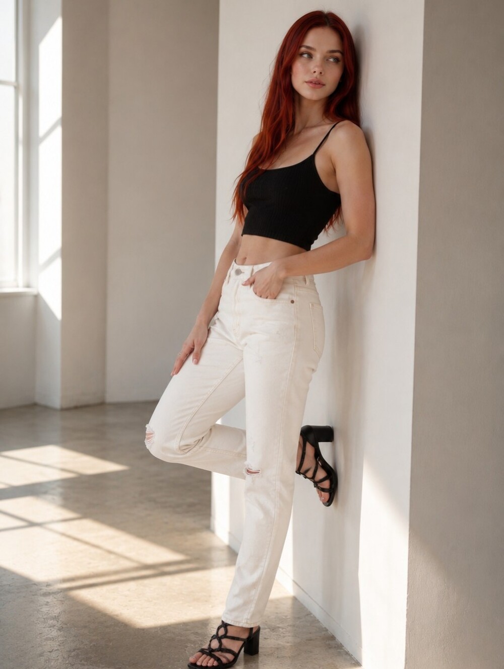 Levi's White High Rise Button Fly Straight Leg Jeans - 28 - NWT